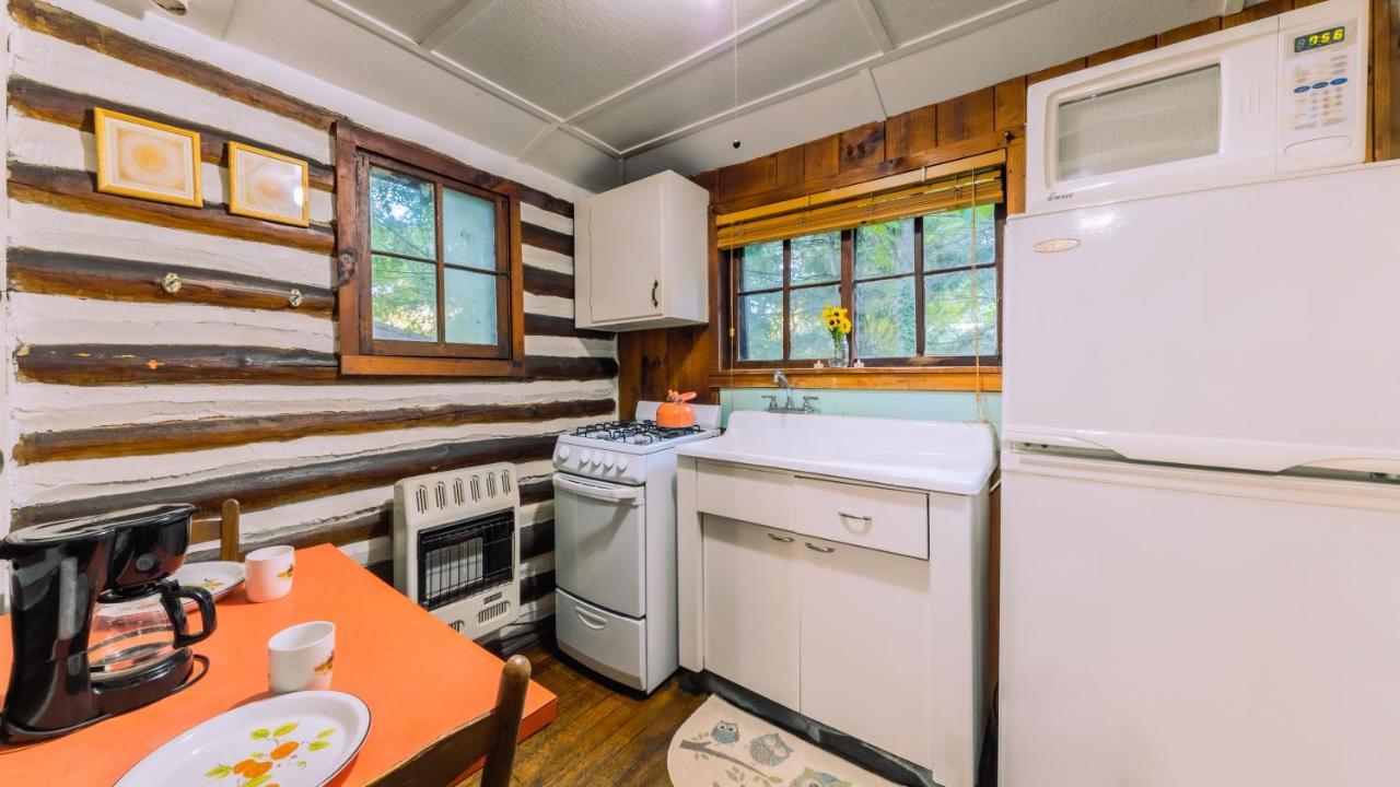 Log Cabin Motor Court Asheville Exterior photo